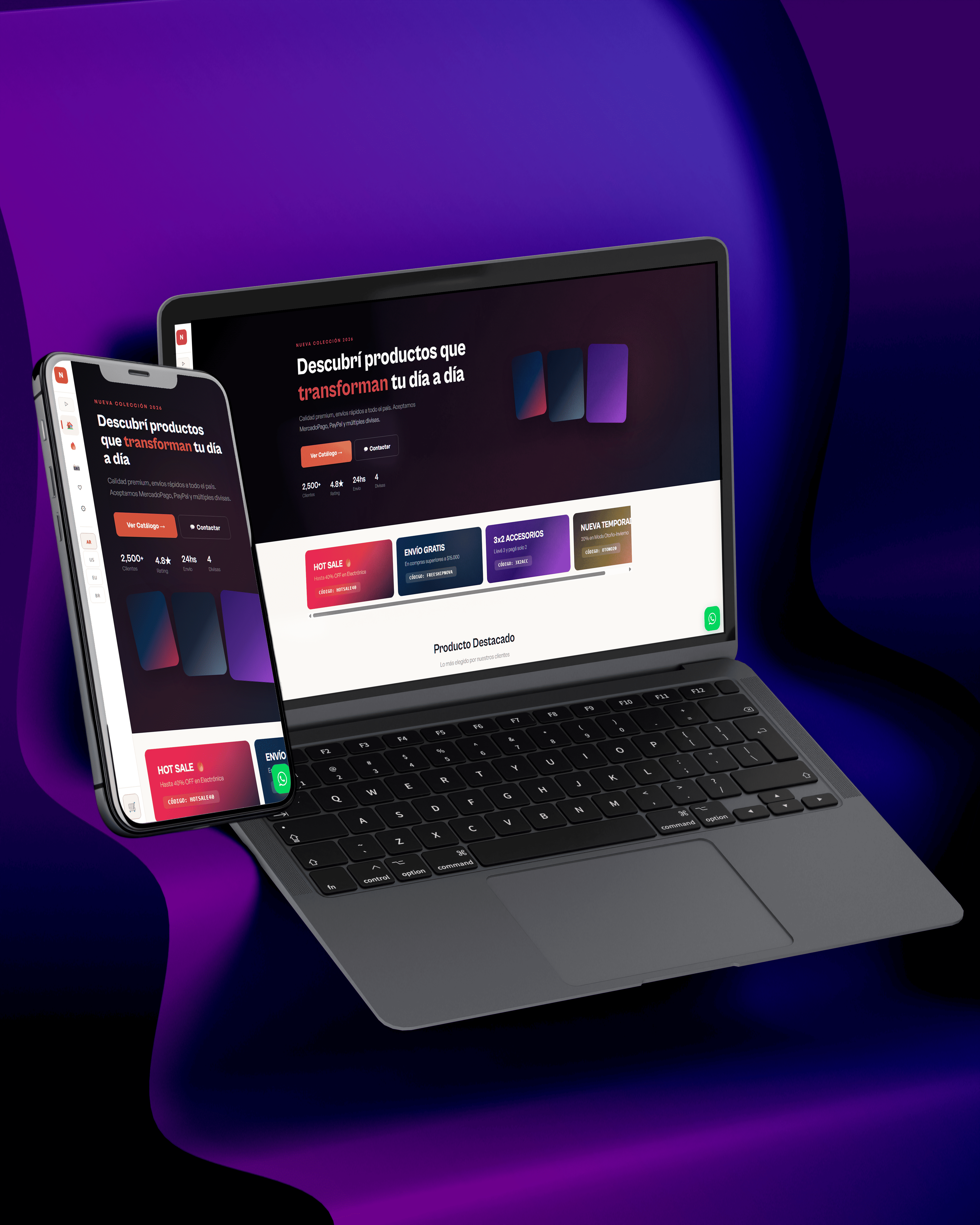 Diseño de E-commerce avanzado para tiendas de moda CodeSprint